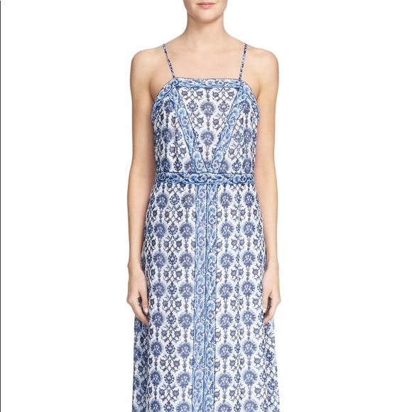 Joie Alister Print Silk Maxi Dress - Picture 1 of 7